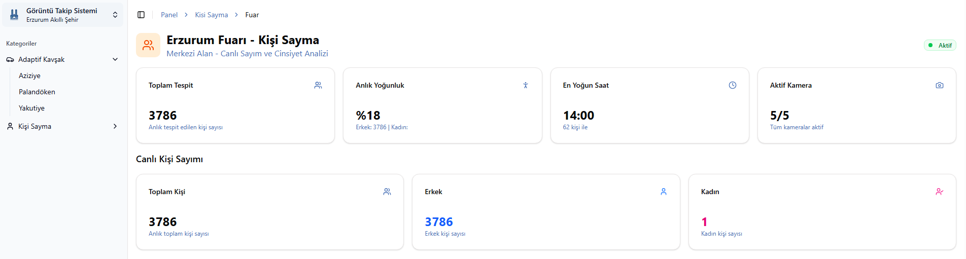 Kişi Sayım Sistemi