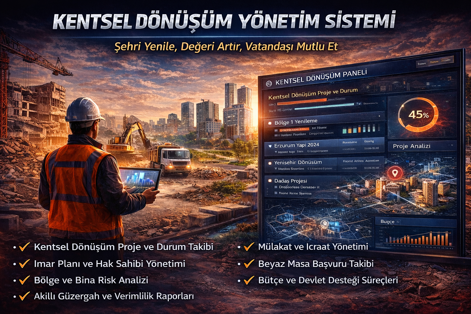 Kentsel Dönüşüm Yönetim Sistemi